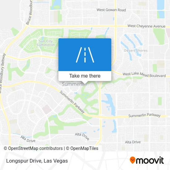 Mapa de Longspur Drive