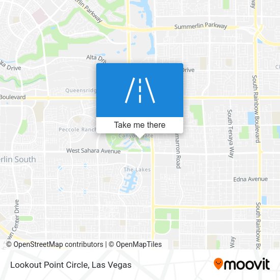 Mapa de Lookout Point Circle