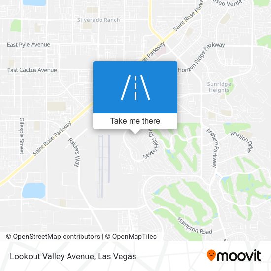 Mapa de Lookout Valley Avenue