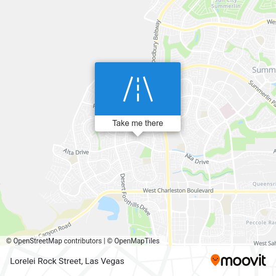 Mapa de Lorelei Rock Street