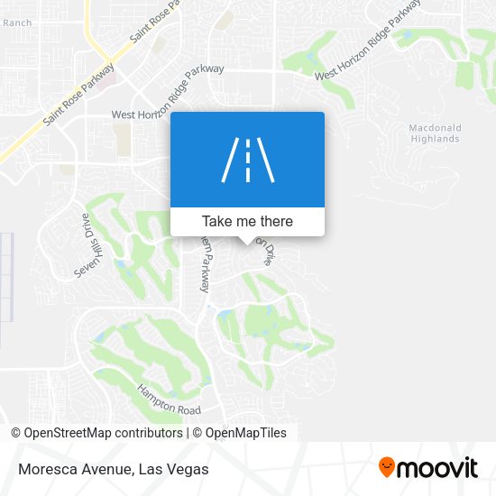 Mapa de Moresca Avenue