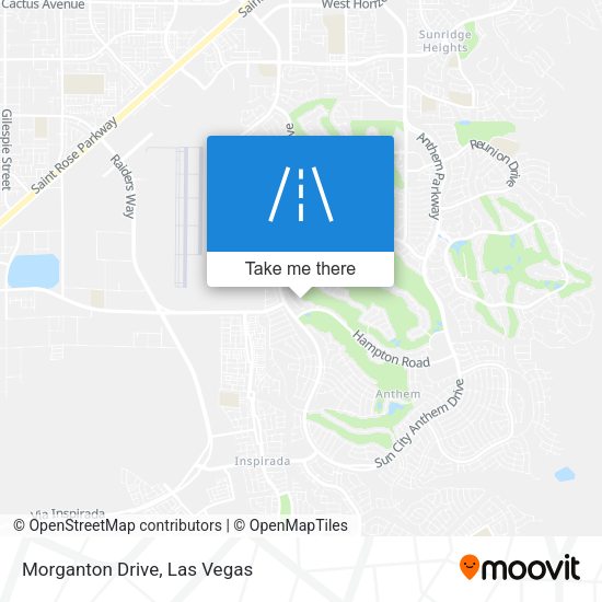 Mapa de Morganton Drive