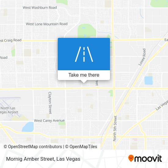 Mapa de Mornig Amber Street