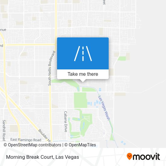 Morning Break Court map