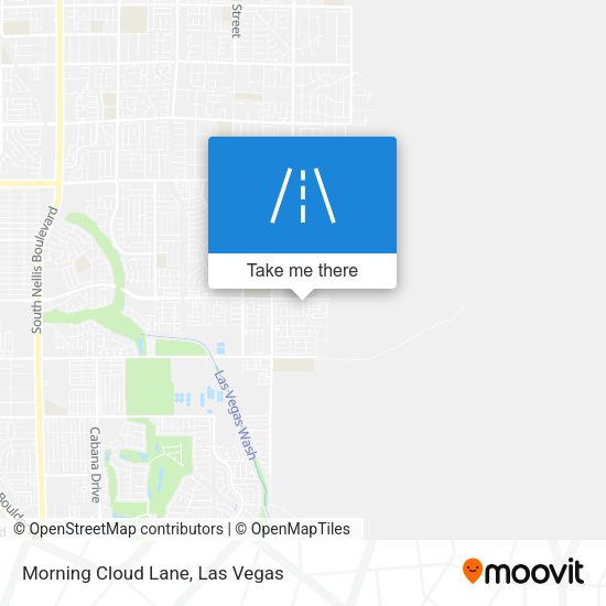 Morning Cloud Lane map