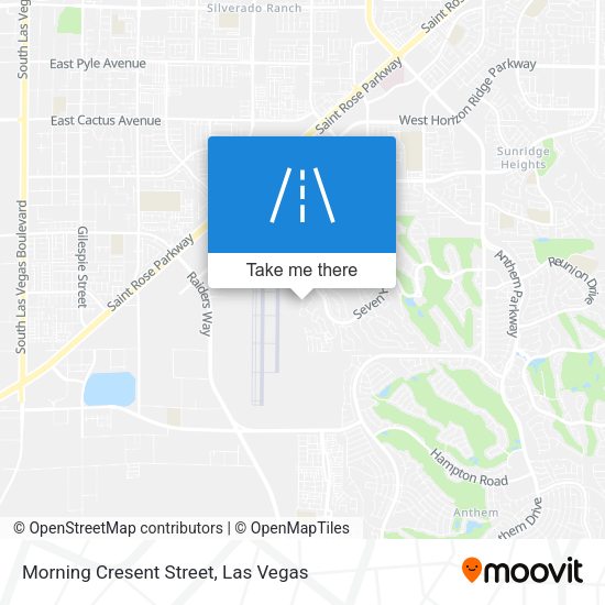 Morning Cresent Street map