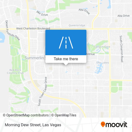 Morning Dew Street map