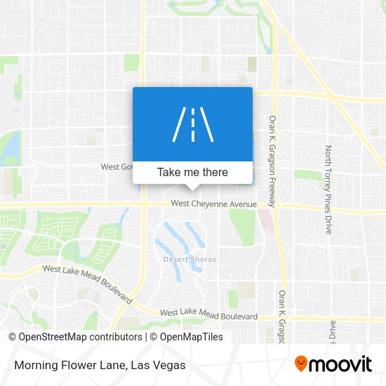 Morning Flower Lane map