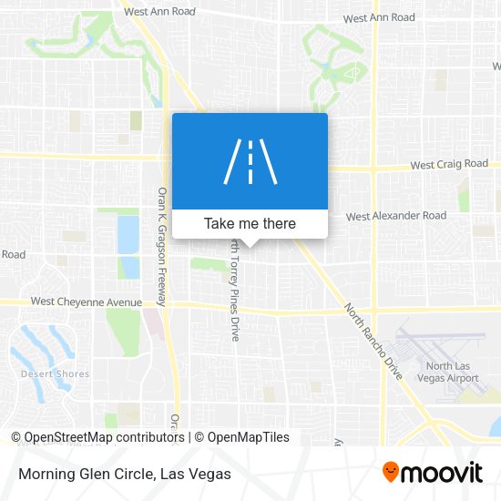 Mapa de Morning Glen Circle