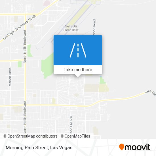 Mapa de Morning Rain Street