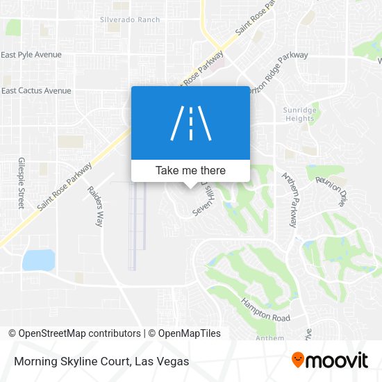 Mapa de Morning Skyline Court