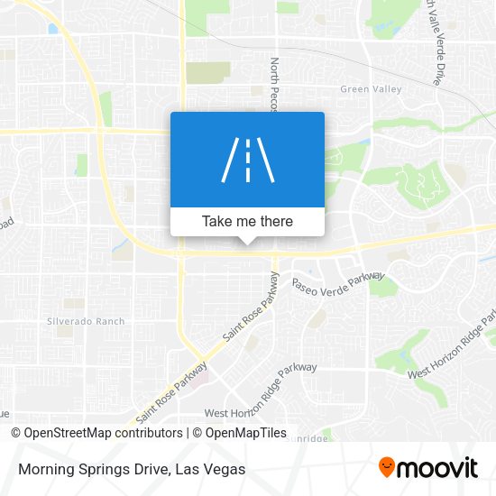 Mapa de Morning Springs Drive