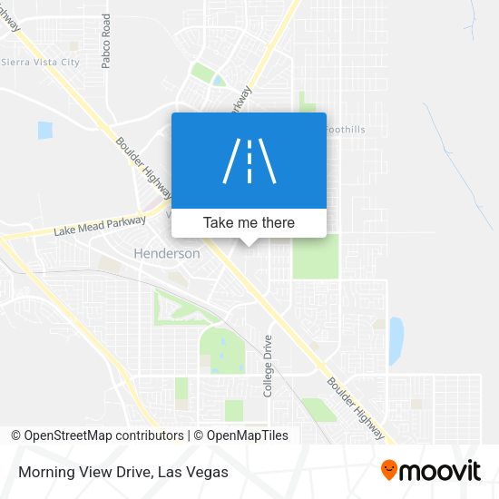 Morning View Drive map