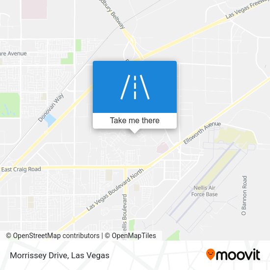 Mapa de Morrissey Drive