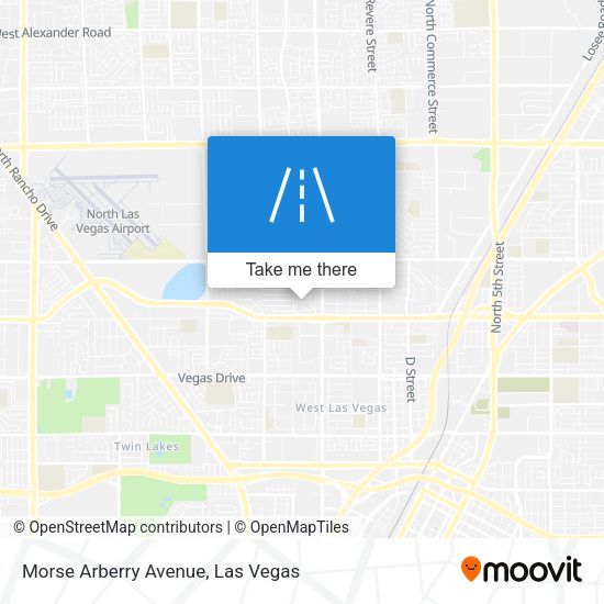 Morse Arberry Avenue map