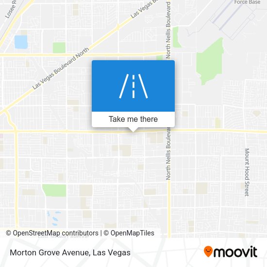 Morton Grove Avenue map
