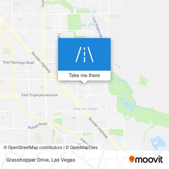 Grasshopper Drive map