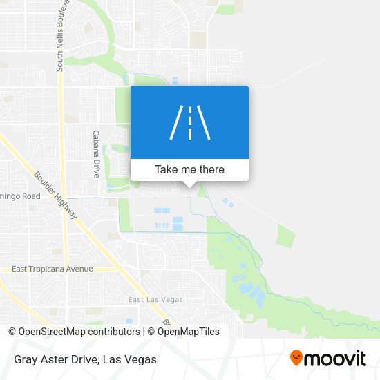 Mapa de Gray Aster Drive