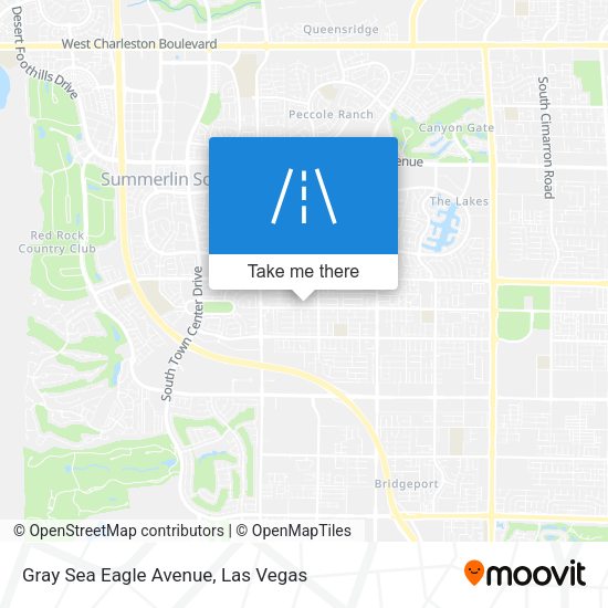 Mapa de Gray Sea Eagle Avenue