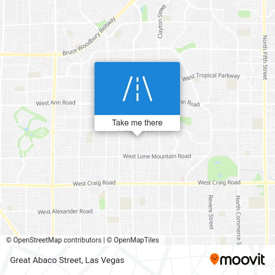 Great Abaco Street map