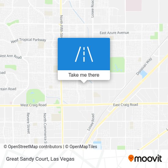 Great Sandy Court map