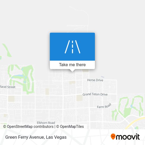 Green Ferry Avenue map