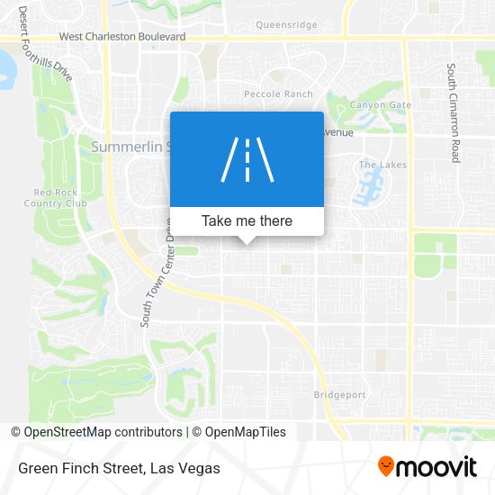 Mapa de Green Finch Street