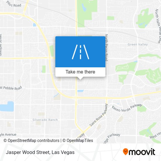 Mapa de Jasper Wood Street