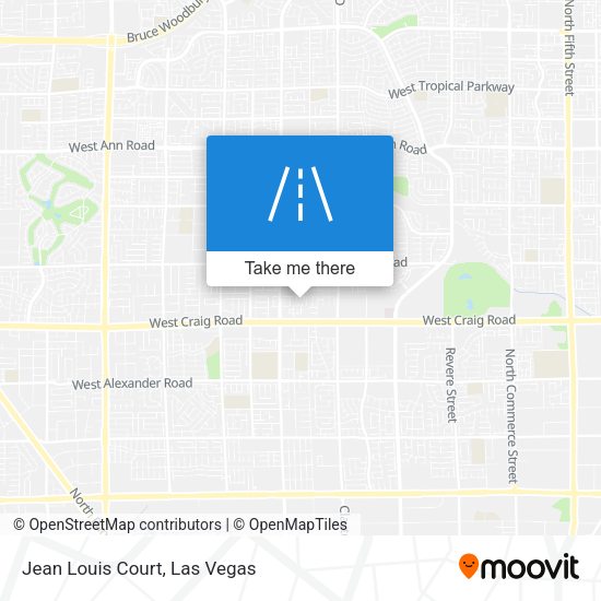 Jean Louis Court map