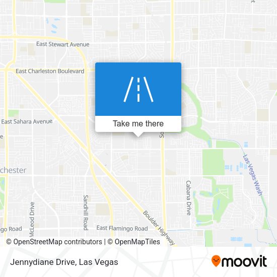 Mapa de Jennydiane Drive