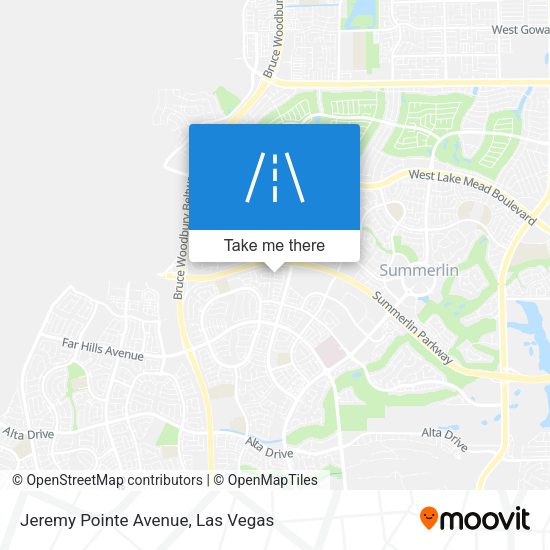 Jeremy Pointe Avenue map