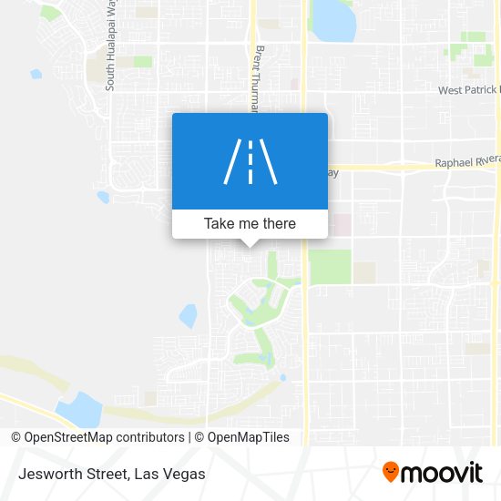 Mapa de Jesworth Street