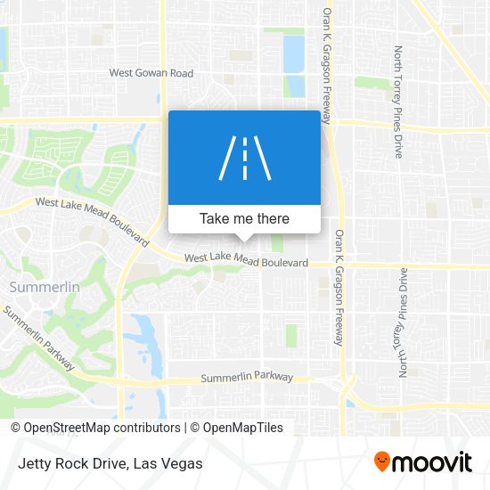 Mapa de Jetty Rock Drive