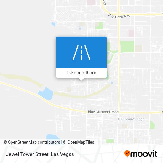 Jewel Tower Street map
