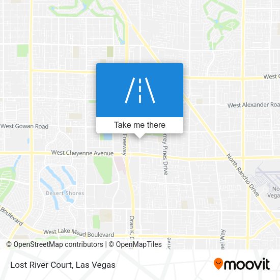 Lost River Court map
