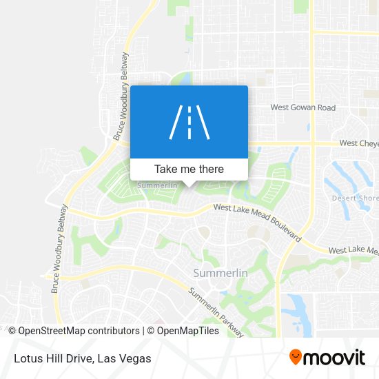 Lotus Hill Drive map