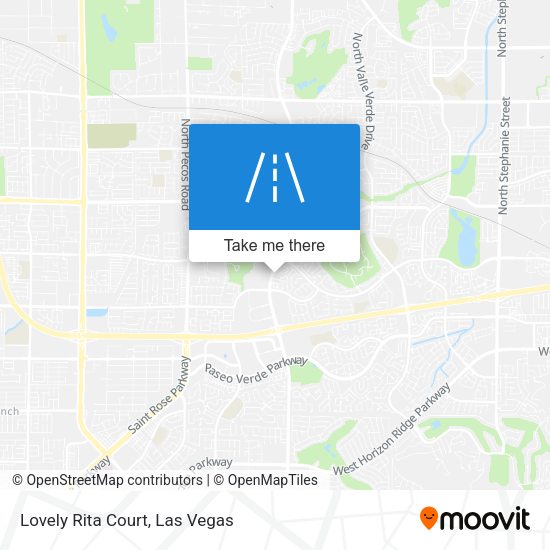 Lovely Rita Court map
