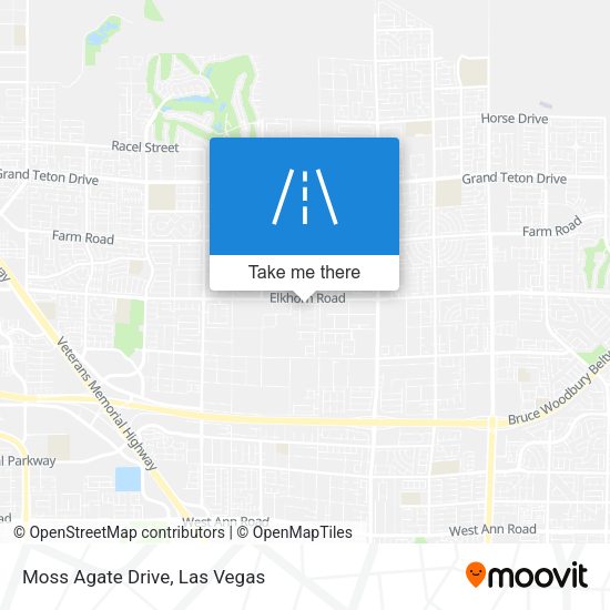 Moss Agate Drive map
