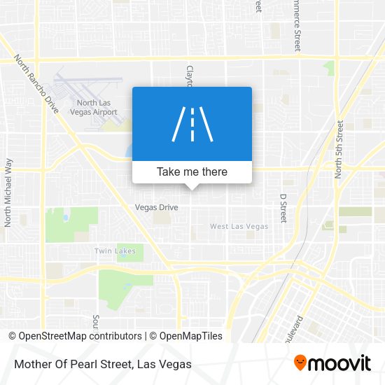 Mother Of Pearl Street map