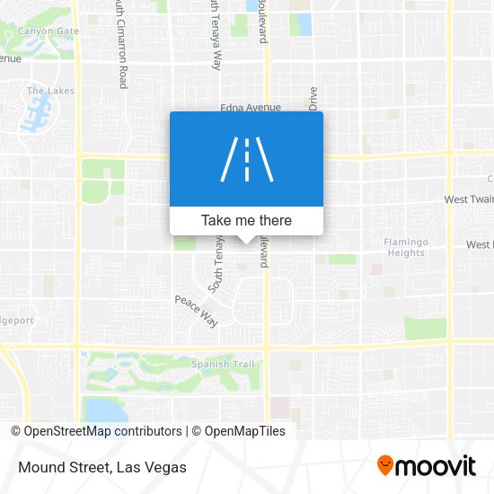 Mapa de Mound Street