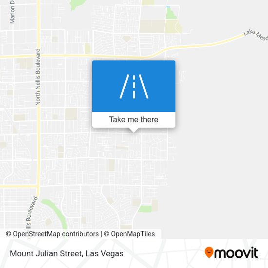 Mount Julian Street map