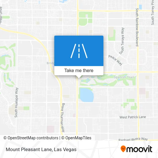 Mount Pleasant Lane map