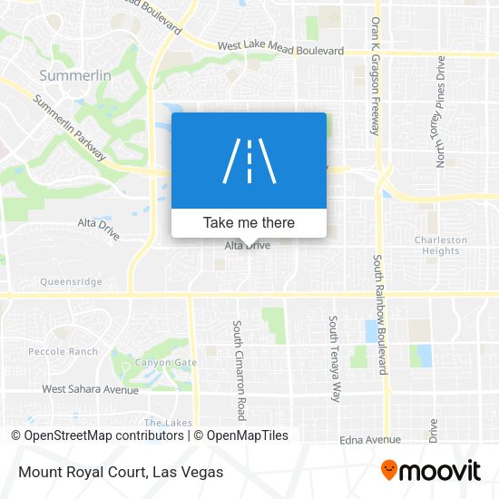 Mapa de Mount Royal Court