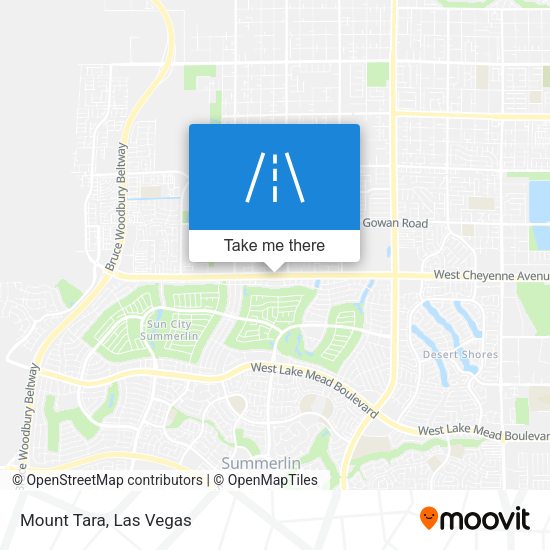 Mapa de Mount Tara