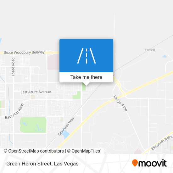 Green Heron Street map