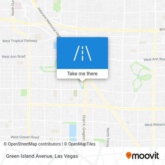 Green Island Avenue map
