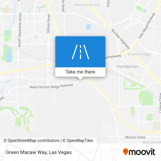Mapa de Green Macaw Way