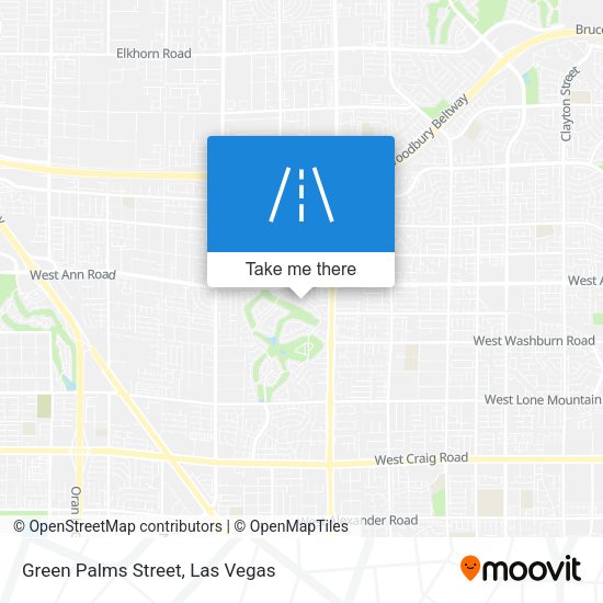 Green Palms Street map