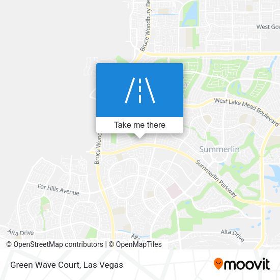 Green Wave Court map