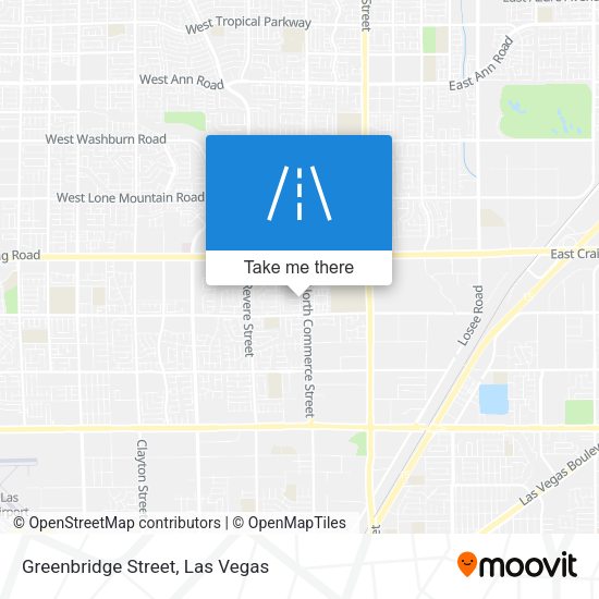 Mapa de Greenbridge Street